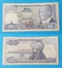 Bancnota veche - Turcia 1000 Lire 1970 - circulata