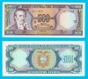 Ecuador (p#124A) 500 Sucres 1988 UNC &#039;Eugenio de Santa Cruz&#039; serie: GX 16111809