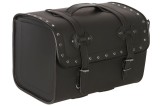Geanta moto piele Adrenaline Cruise Back Big, negru, 45L