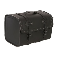 Geanta moto piele Adrenaline Cruise Back Big, negru, 45L