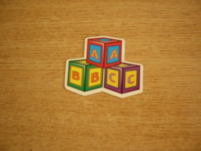M3 C3 - Magnet frigider - Tematica pentru copii - Cuburi - 9 foto