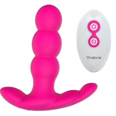 NALONE - PEARL ANAL VIBRATOR REMOTE CONTROL BLACK foto