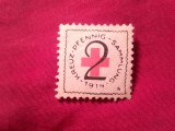Timbru Taxa Germania Crucea Rosie 1914 , urme guma, Nestampilat