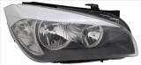 Far Bmw X1 (E84) 09.2009- 07.2012 Valeo fata dreapta H7+H7, cu ornament superior alb