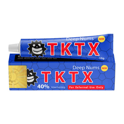 Crema Anestezica, TKTX, Blue, pentru Tatuaje, Cosmetica, 8% Lidocaina, 10gr foto