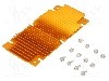 Radiator extrudat, aluminiu, 61mm x 118mm, auriu, Advanced Thermal Solutions - ATS-1148-C1-R0