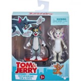 Set 2 figurine Tom and Jerry, Skateboarding, Tom and Toots , S1, 8 cm
