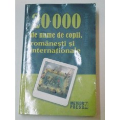 2000 DE NUME DE COPII , ROMANESTI SI INTERNATIONALE de BRUCE LANSKY, 2007
