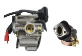 Carburator Scuter Kymco 4T 125cc 150cc, Gat Inclus, Soc Electronic - TMMP