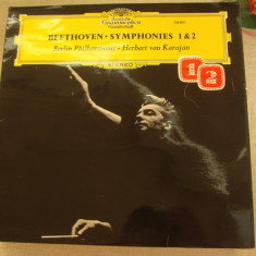 BEETHOVEN - Simfonia 1 si 2 - Vinil Deutsche Grammophon Anglia