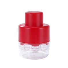 Dispozitiv de Scos Samburi, Cyrax, Manual, cu 7 Gauri, pentru Cirese, 13 x 9.2 cm, din ABS, Rosu