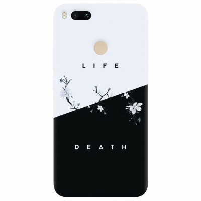 Husa silicon pentru Xiaomi Mi A1, Life Vs Death foto