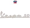 Sigla scris &quot;Vespa 50&quot; frontala Vespa 50 L (V5A1T) (66-70) - 50 R (V5A1T) (68-83) 2T AC 50cc