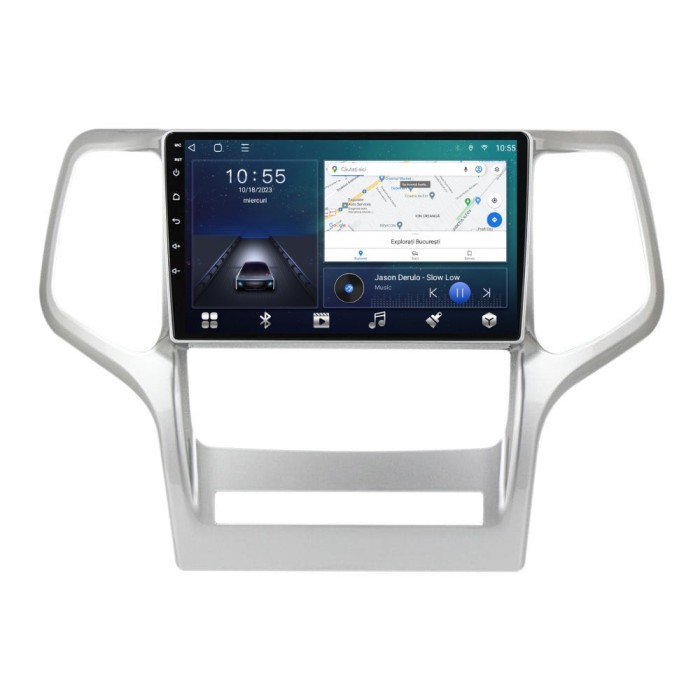 Navigatie dedicata cu Android Jeep Grand Cherokee IV 2011 - 2014, 2GB RAM,