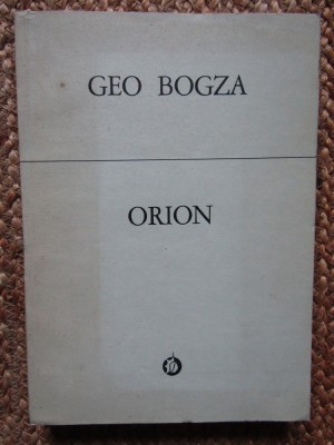 Geo Bogza - Orion (1978) foto