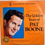 Pat Boone &lrm;&ndash; The Golden Years Of Pat Boone _ VG+ / VG+ dublu vinil, 2 x LP, discuri _ Candlelite, SUA, 1978