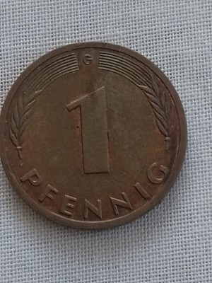 1 pfennig 1995 G foto
