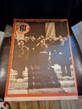 Revista Realitatea ilustrată 1-7 Aprilie 1943 , Nr.843 Anul XVII - pe coperta M.S.Regele Mihai dupa oficierea sfintei slujbe de la patriarhie pentru