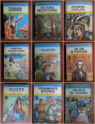 Colectia BIBLIOTECA PENTRU TOTI COPIII - 30 volume- ed. Ion Creanga - ilustratii foto