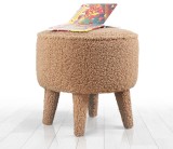 Cumpara ieftin Taburet Raza Camel 40x20 cm