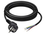 Cablu alimentare CEE 7/7 (E/F) 3G0,75mm2 QOLTEC - 1,5m