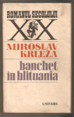 Miroslav Krleza-Banchet in Blituania foto