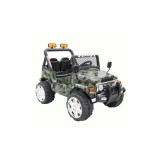 Masinuta electrica pentru copii off-road 4x4 HECHT 56187, acumulator 2 x 6 V, 7 Ah / 25 W, greutate maxima 30 kg, verde, varsta recomandata 3-8 ani