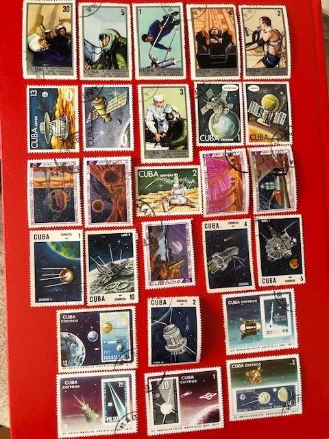 CUBA. SPACE - SERII ȘTAMPILATE