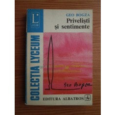 Geo Bogza - Privelisti si sentimente