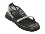 Sandale GRYXX negre, 1, din material textil