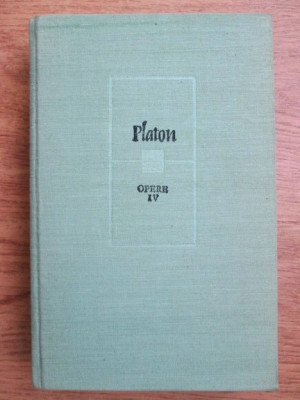 Platon - Opere (vol. IV) foto