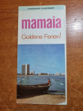 Pliant turistic statiunea mamaia - anul 1969- limba germana