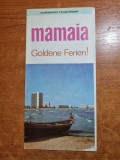 Pliant turistic statiunea mamaia - anul 1969- limba germana
