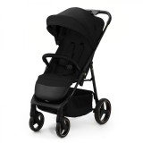 Carucior Sport Kinderkraft TRIG3 Onyx Black, Pliere Facila, 0-25kg, Spatar Reglabil, Copertina Impermeabila, Roti EVA