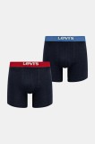 Levi&#039;s boxeri 2-pack culoarea bleumarin, 37157-1311