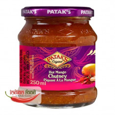 PATAK'S Mango Chutney Hot (Chutney de Mango Picant) 340g