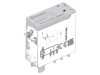 Releu electromagnet 24VDC 15A SPDT, Finder