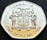 Cumpara ieftin Moneda exotica 1 DOLAR / DOLLAR - JAMAICA, anul 2006 * cod 320 B, America de Nord