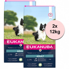 EUKANUBA ADULT Small &amp; Medium Lamb - 2 x 12 kg
