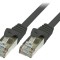 Cablu Patch F/UTP Cat6 Negru 5m