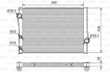 VALEO 701549 Radiator, racire motor