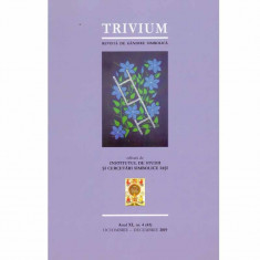 - Trivium - revista de gandire simbolica - anul XI, nr.4 (41), octombrie-decembrie 2019 - 133179 foto