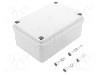 Carcasa ABS, polistiren, 80mmx120mmx50mm, IP65, PAWBOL - S-BOX 216