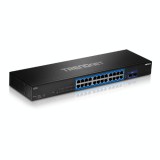 Cumpara ieftin Switch 24 porturi Gigabit, 2 porturi SFP+ 10G - TRENDnet TEG-30262