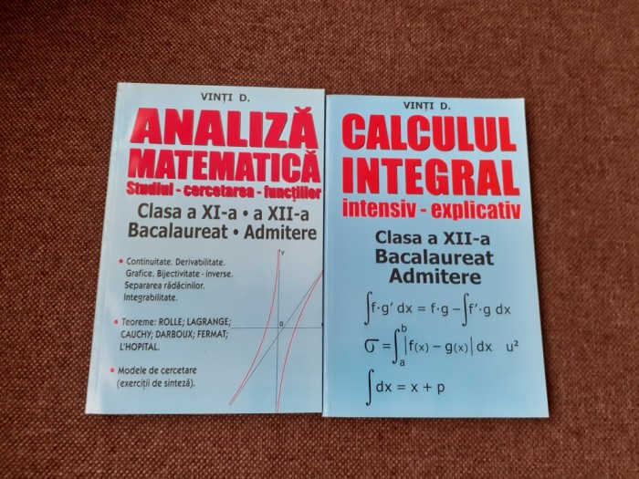 VINTI D ANALIZA MATEMATICA 2 VOLUME