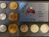 Seria completata monede - Slovenia 9 monede, Europa