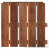 Cumpara ieftin Podea de gradina din lemn, maro, 30x30 cm, Artool