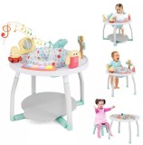 Saritor pentru copii 5 in 1 cu Masa si Centru de Activitati WePro Store, Covoras Muzical, Baby Jumper, Ajustabil pe Inaltime, Scaun Rotativ 360&deg;, Sune