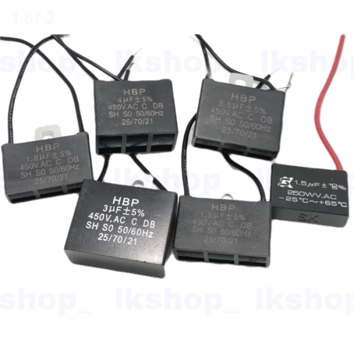 C mot 3.3uF/450V fire rectangular Uni