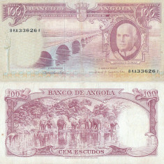 1962 ( 10 VI ) , 100 escudos ( P-94 ) - Angola